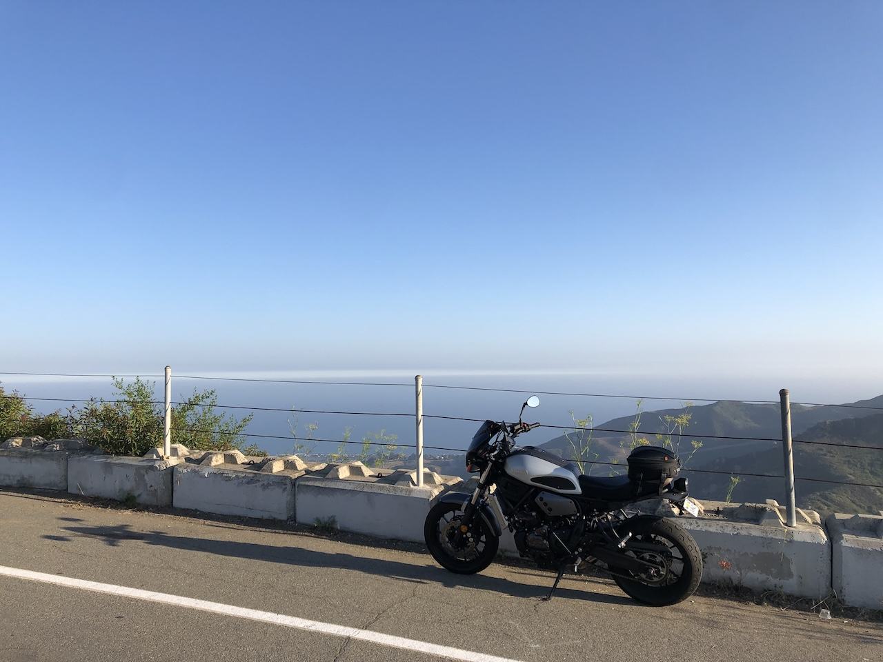 my old XSR in Malibu canyons